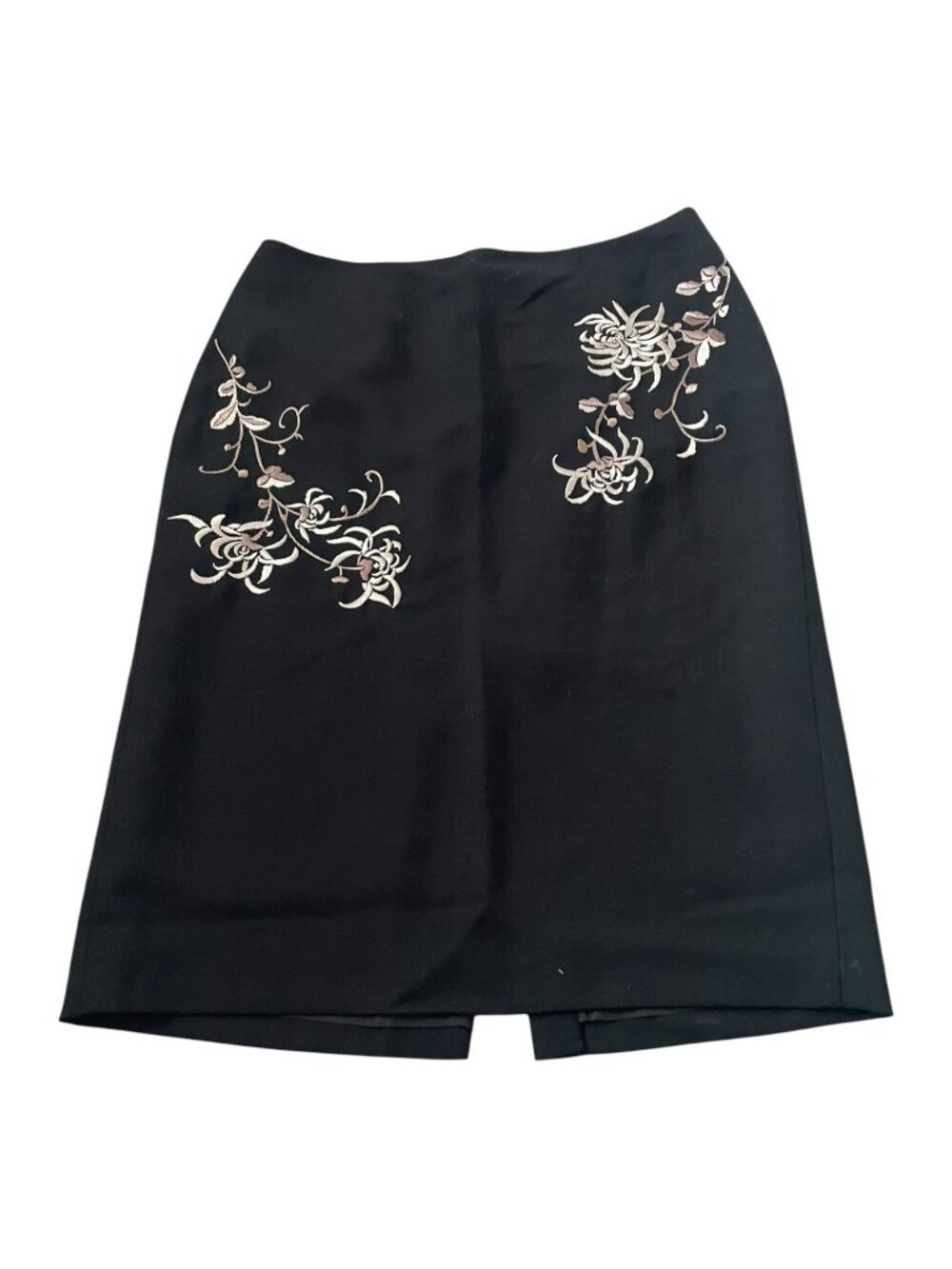 Ann Taylor Loft wool black skirt size 6